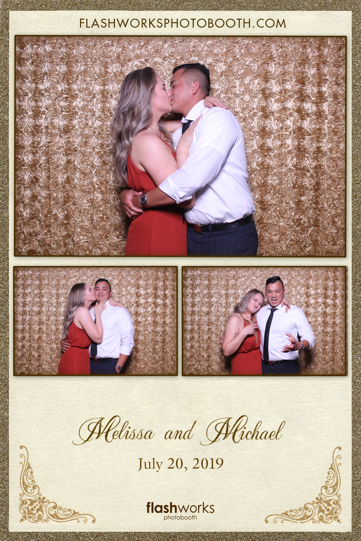 Michael and Melissa's Wedding | View more photos from the event at gallery.flashworksphotobooth.com/u/FlashworksPhotoboothInc/Michael-and-Melissas-Wedding